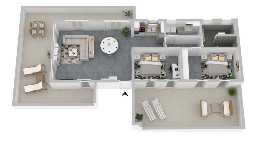 PlusFewo-Galerie-Penthouse-Trier-Ferienwohnung-Grundriss